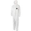 Proshield 60, Chemical Protective Coveralls, Disposable, Type 5/6, White, Polypropylene, Zipper Closure, Chest 43-46", XL thumbnail-0