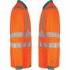 RECYCLABLE HI-VIS LONG SLEEVE POLO SHIRT ORANGE (2XL) thumbnail-2