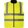 Hi-Vis Reversible Body Warmer, EN20471, Yellow, Small thumbnail-0