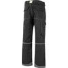 Mens Work Trousers, Black, 34" Waist, Long Fit, 33" Leg thumbnail-1