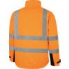 Hi-Vis Soft Shell Jacket, 4XL, Orange & Black, Polyester, EN20471 thumbnail-1