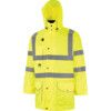 Hi-Vis Reversible Coat, 5-in-1, Waterproof, 2XL, Yellow, Polyester, EN20471 thumbnail-1