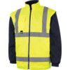 Hi-Vis Reversible Coat, 5-in-1, Waterproof, 2XL, Yellow, Polyester, EN20471 thumbnail-3