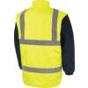 Hi-Vis Reversible Coat, 5-in-1, Waterproof, 2XL, Yellow, Polyester, EN20471 thumbnail-4