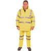 S490 CL.3 Hi-Vis Large Yellow Breathable Jacket thumbnail-0