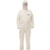 Kleenguard A40, Chemical Protective Coveralls, Disposable, Type 5/6, White, Laminates, Zipper Closure, Chest 40-42", M thumbnail-1