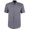 KK109 Men's 16.5in Short Sleeve Charcoal Oxford Shirt thumbnail-0