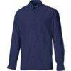 KK351 Men's 15in Long Sleeve Navy Oxford Shirt thumbnail-0