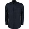 KK351 Men's 15.1/2in Long Sleeve Navy Oxford Shirt thumbnail-0