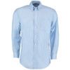 KK351 Men's 15in Long Sleeve Light Blue Oxford Shirt thumbnail-0