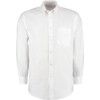 KK351 Men's 23in Long Sleeve White Oxford Shirt thumbnail-0