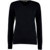 KK353 ARUNDEL V NECK SWEATER L/S BLACK SIZE 12 thumbnail-0