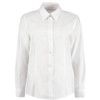 Oxford Shirt, Women, White, Cotton/Polyester, Long Sleeve, Size 10 thumbnail-0