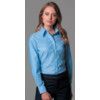 KK361 Ladies Size 12 Long Sleeve Light Blue Oxford Shirt thumbnail-0