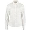 Blouse, Women, White, Cotton/Polyester, Long Sleeve, Size 10 thumbnail-0