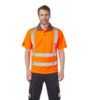 ROCKHAM  HI-VIS POLO SHIRT ORANGE (M) thumbnail-1