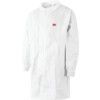 4440, Chemical Protective Lab Coat, Disposable, Unisex, White, Polypropylene, L thumbnail-0