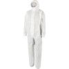 4520, Chemical Protective Coveralls, Disposable, Type 5/6, White, SMMMS Nonwoven Fabric, Zipper Closure, Chest 45-49", 2XL thumbnail-0
