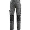 UNIQUE, Manheim, Work Trousers, Men, Grey/Black, Poly-Cotton, Waist 30.5", Regular thumbnail-0