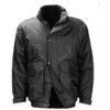 JKC Courier XXL Black Bomber Jacket thumbnail-0