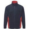 Silverswift, Two-Tone Fleece, Navy Blue/Red, Polyester, M thumbnail-0