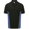 Silverswift, Polo Shirt, Navy Blue/Royal Blue, Cotton/Polyester, Short Sleeve, XL thumbnail-0