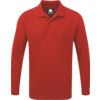 WEAVER PREMIUM POLO SHIRT L/S RED(5XL) thumbnail-0