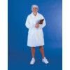 Visitors Coat, Disposable, Unisex, White, Polypropylene, XL thumbnail-0