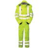 Coverall, Unisex, Yellow, Polyester, 3XL thumbnail-0