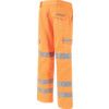 P346 Hi-Vis Combat Trousers Yellow W36"L31" thumbnail-1