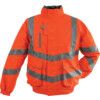 Bomber Jacket, Orange, Polyester, 3XL thumbnail-0