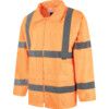 Jacket, Orange, Polyester, 2XL thumbnail-0