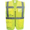 C496 HI-VIS MADRID EXECUTIVE MESH VEST YELLOW (3XL) thumbnail-0