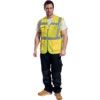 C496 HI-VIS MADRID EXECUTIVE MESH VEST YELLOW (3XL) thumbnail-1