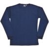 Thermal T-Shirt, Unisex, Navy Blue, Cotton/Polyester, Long Sleeve, 2XL thumbnail-0