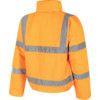 Bomber Jacket, Orange, Nylon/Polyester, L thumbnail-1