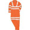 RT42 Hi-Vis Rail Industry Orange Coverall (2XL) thumbnail-0