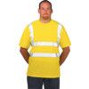 T-Shirt, Unisex, Yellow, Cotton/Polyester, XL thumbnail-0