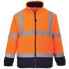 Hi-Vis Fleece, Unisex, Orange, 2XL thumbnail-0