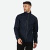 Soft Shell Jacket, Reusable, Men, Navy Blue, Polyester, M thumbnail-2