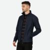 Soft Shell Jacket, Reusable, Men, Navy Blue, Polyester, M thumbnail-3