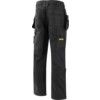 Work Trousers, Men, Black, Poly-Cotton, Waist 38", Leg 31", Regular thumbnail-1