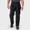 Work Trousers, Men, Black, Poly-Cotton, Waist 30", Leg 33", Long thumbnail-3