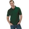 Delux, Polo Shirt, Unisex, Green, Cotton/Polyester, Short Sleeve, 2XL thumbnail-0