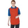 Tabard, Reusable, Red, Cotton/Polyester, L thumbnail-0