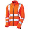 HONEYWELL LADIES SOFTSHELL HI-VIS JACKET ORANGE SZ-S (10) thumbnail-0