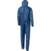 Chemical Protective Coveralls, Disposable, Blue, Polypropylene, Zipper Closure, Chest 42-44", XL thumbnail-1