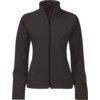 Soft Shell Jacket, Reusable, Women, Black, Polyester, 2XL thumbnail-0