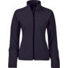 Soft Shell Jacket, Reusable, Women, Navy Blue, Polyester, M thumbnail-0