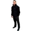 F400B-3XL Fleece Jacket 400gsm Black 3XL thumbnail-0